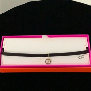 Stella Picciotto leather & sterling silver choker